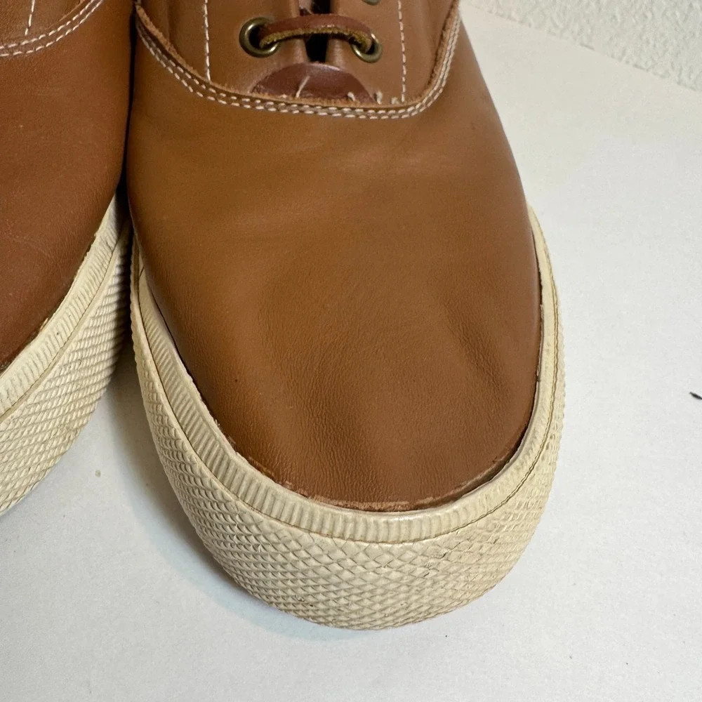 Polo Ralph Lauren Mens Vaughn‎ Soft Leather Upper Lace Up Sneaker Shoes 11.5 D